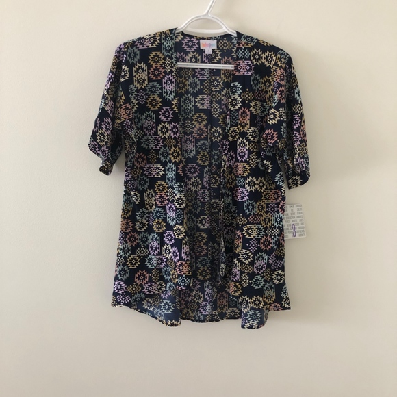 LuLaRoe | Bianca Sheer Kimono - Size 3 - Picture 2 of 5